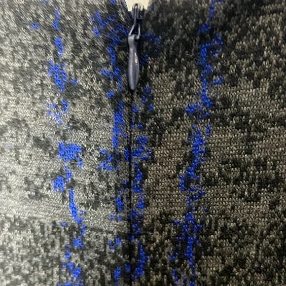 Betsey Johnson Black, grey and Blue Midi Dress - Picture 5 of 7